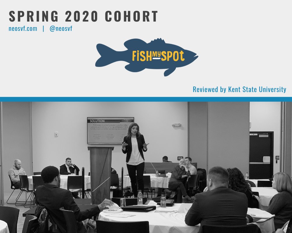 FishMySpot is a sharing economy platform that connects pond owners to families and fishing enthusiasts that are looking to fish privately and engage in new experiences. Learn more: fishmyspot.com

#NEOEship #entrepreneur #entrepreneurship #startups #funding #software