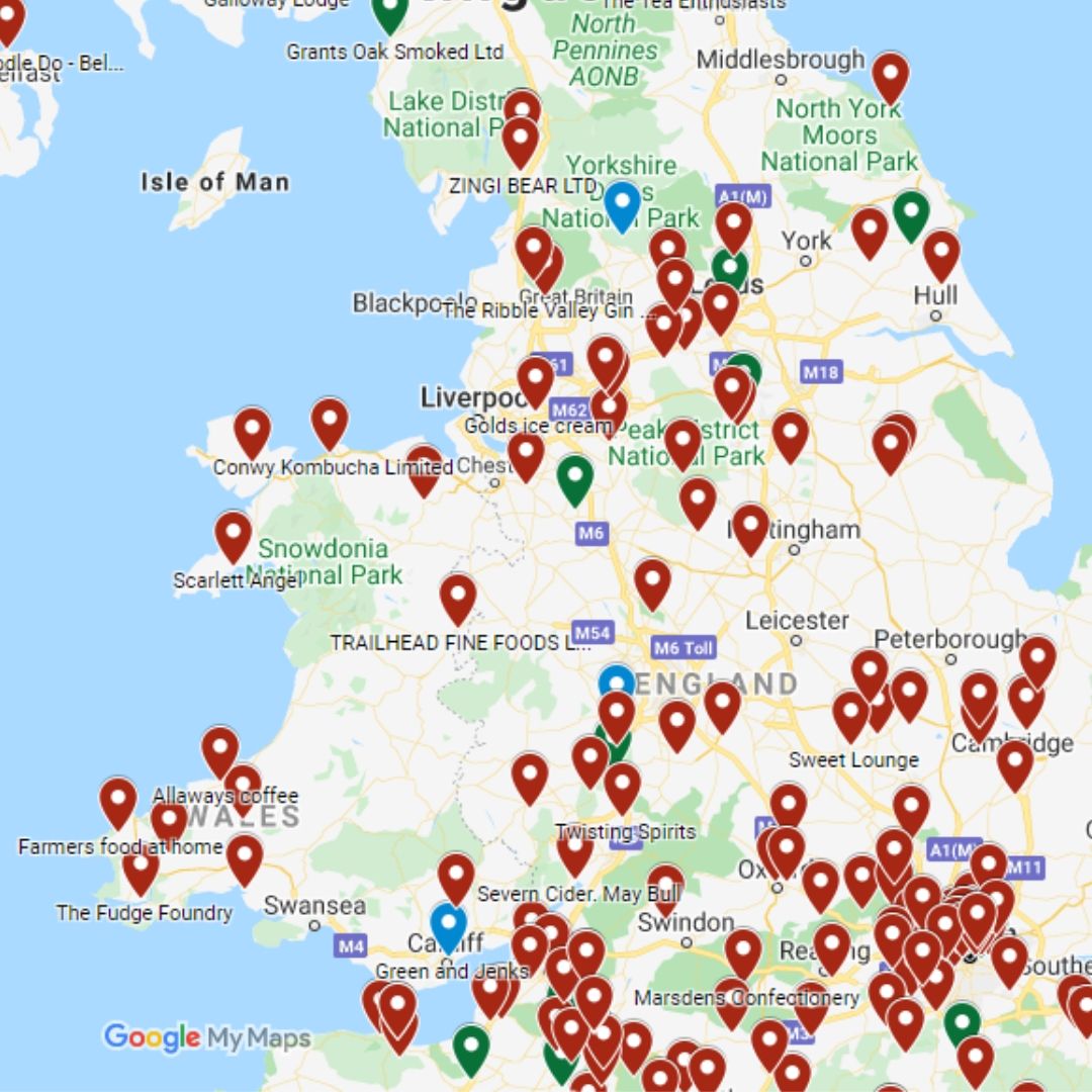 As part of our commitment to supporting our community, we've created a map of producers, distributors &amp; retailers, with info on available products, delivery options &amp; more bit.ly/3dsHOKx - Want to add your business? Head to gff.co.uk/support/ &amp; complete our form