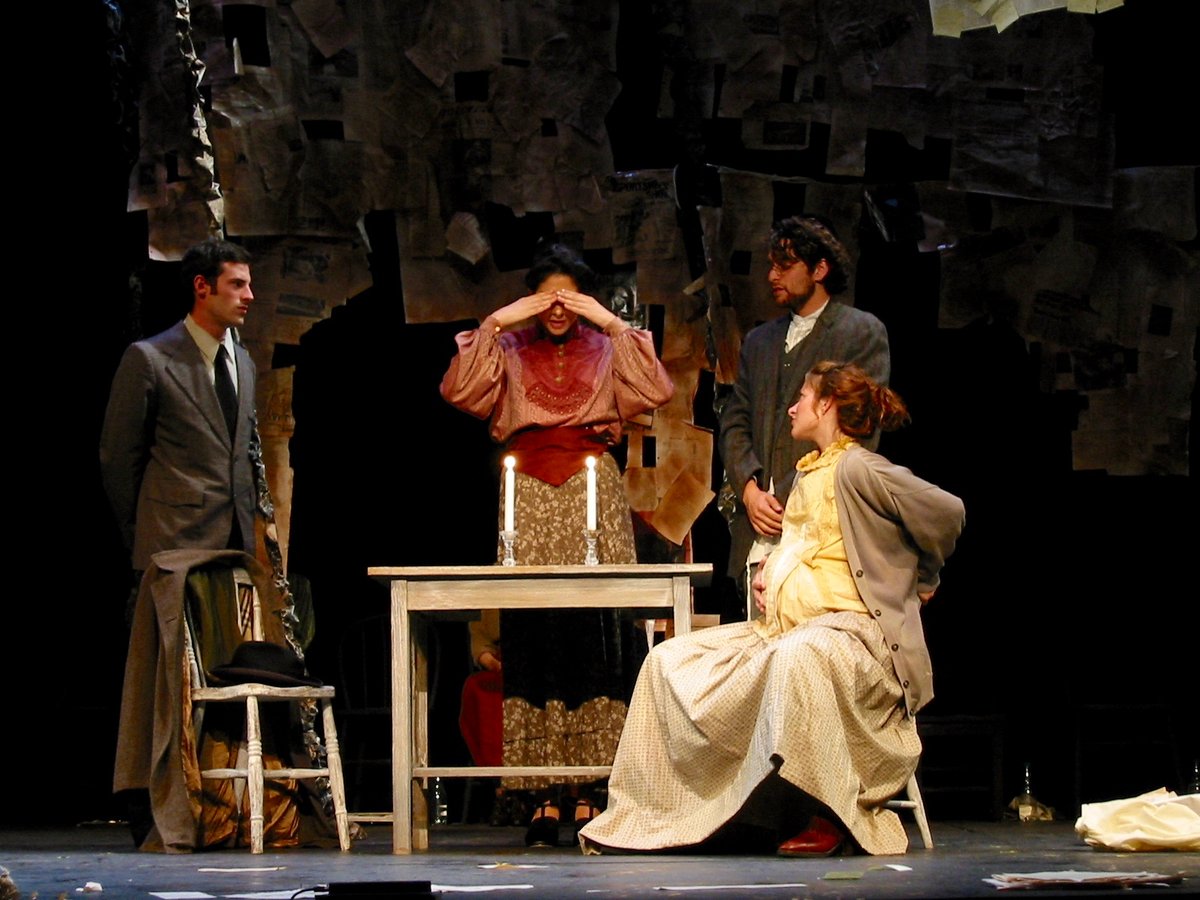MizerAndMoore's tweet photo. A #TBT to all the casts and crews of #TriangleMusical through the years. Thinking about you yesterday on the anniversary of the fire and how much we miss being in the same room with creative, funny, heart-stirring artists. We WILL be back in those rooms again soon. https://t.co/M2pCfFS5It