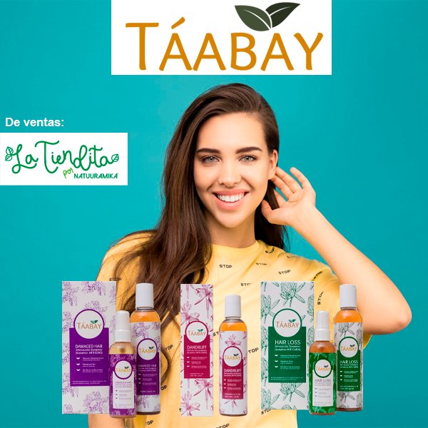 taabayoficial's tweet photo. Ya puedes encontrar #Taabay en la tiendita por natuuramika ⚠️‼️
#CuidaTuCabelloDeUnaFormaNatural #AntiCaida #ControlCaida #Taabay #IngredientesNaturales #NoSales #NoQuimicos #NoSiliconas #Primvera2020 #FelizJueves https://t.co/hoevNvw9cy