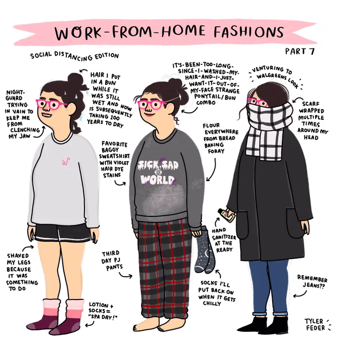Social distancing = a good time for more Work From Home L?ks ? 