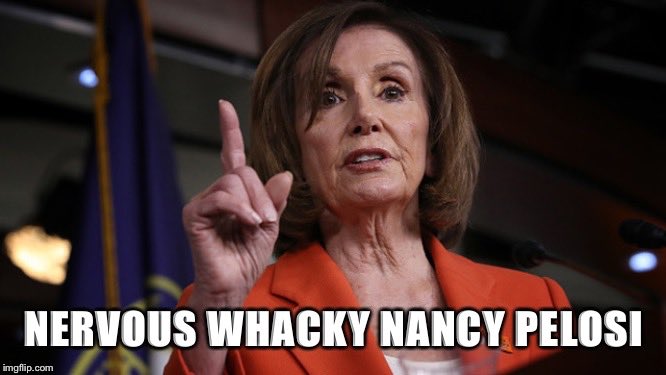   Happy Birthday to you...Nervous Whacky Nancy Pelosi! 
