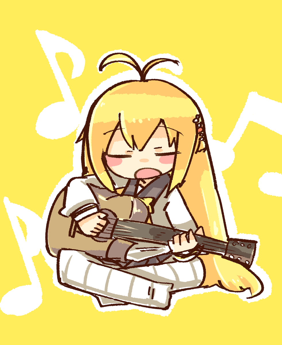 弦巻マキ 「((?)) 」|このほしのイラスト