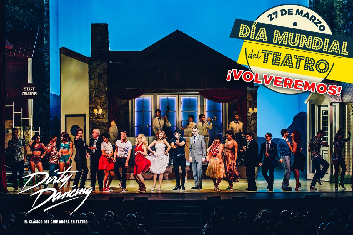 Hoy, 27 de abril, es el #DiaInternacionalDelTeatro más triste que recordamos. Los teatros de todo el mundo están cerrados sin fecha de reapertura. Pero esto no nos impide celebrar las alegrías que no da este arte maravilloso, y todas las que nos volverá a dar muy pronto.⁣