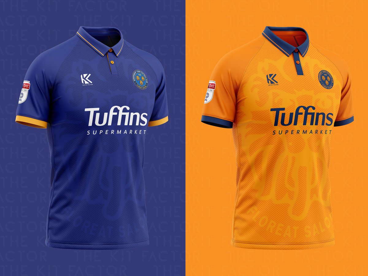 shrewsbury town new kit