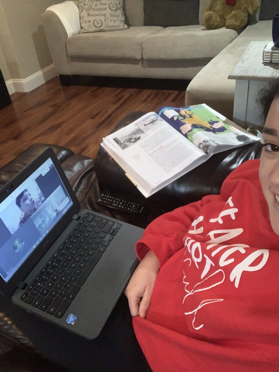 GimKit in a google meet today! Glad I got to bring my students favorite activity into the distance learning classroom. #BMSthePlace2B @bcsd