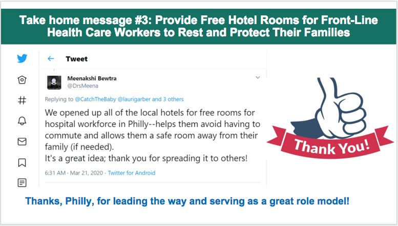 Similar problems are solved in similar ways in NYC as in Wuhan. "After Feb1, healthcare workers who treat patients in Wuhan stayed in hotels... to prevent them from infecting family members and communities" ht  @XihongLin  @NYGovCuomo  https://docs.google.com/presentation/d/1-rvZs0zsXF_0Tw8TNsBxKH4V1LQQXq7Az9kDfCgZDfE/edit#slide=id.p47