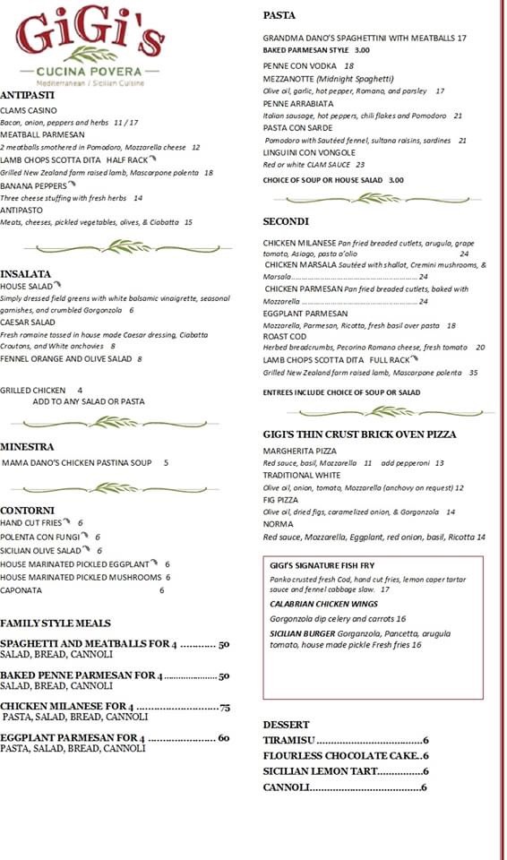 LocalRestWeek's tweet image. Participating Restaurant Spotlight: Gigi's Cucina Povera🙌🇮🇹

LRW To Go runs 4 more days, get out and support these local restaurants. For all those who are not able to participate and who are not doing take-out, consider visiting their websites or calling to purchase gift cards!