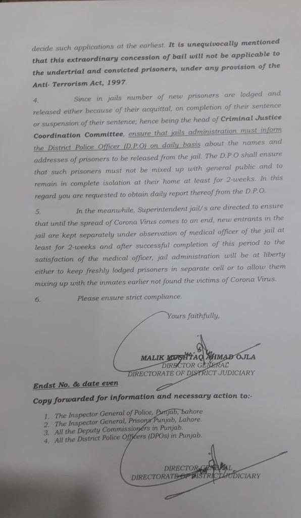 valekhan's tweet photo. Excellent court order 2 enforce ICCPR, UNCRC, the 🇵🇰 Constitution &amp; JJSA by Lahore High Court in times of pandemic such as COVID-19 . We need Sindh, KP &amp; Balochistan to come up with such orders! #ChildJustice #releaseTheKids @cedricfoussard @ukinpakistan @DFID_Gender @EUPakistan https://t.co/6ArFRXsDIJ
