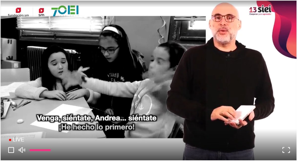 En estos momentos, en la transmisión del #13SIEI: "Cooperar para aprender", disfrutamos la interesante conferencia "Aprendizaje cooperativo" de Francisco Zariquiey <a href="/franzariquiey/">Francisco Zariquiey</a>.

Acompáñanos visitando seminariointernacional.com.mx