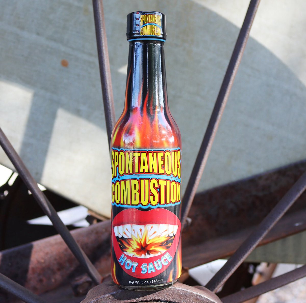 SPONTANEOUS COMBUSTION HOT SAUCE
You’ve seen our Spontaneous Combustion popcorn. Now check out the Spontaneous Combustion Hot Sauce! Created for the true palate PYROMANIAC who loves HEAT. Made with habanero and capsicum extract. #habanero #Capsicumextract 
amzn.to/3amnecz