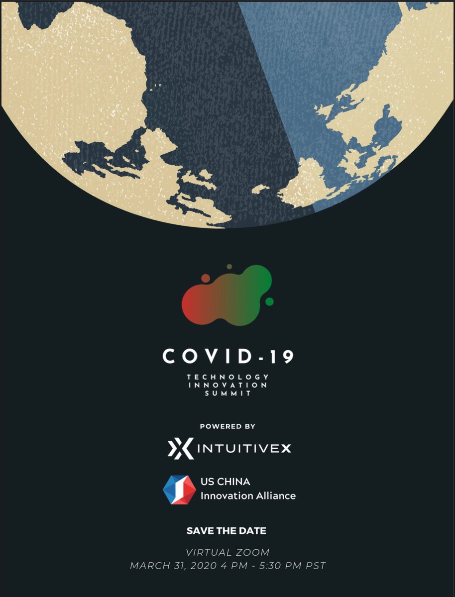 IntuitiveX and UCIA will be hosting an online COVID-19 Technology Innovation Summit on Mar 31, 2020 4:00pm PT. Register and hear experiences from WA's Department of Health, Microsoft Healthcare and related startups regarding COVID-19 and its impacts at eventbrite.com/e/covid-19-tec…