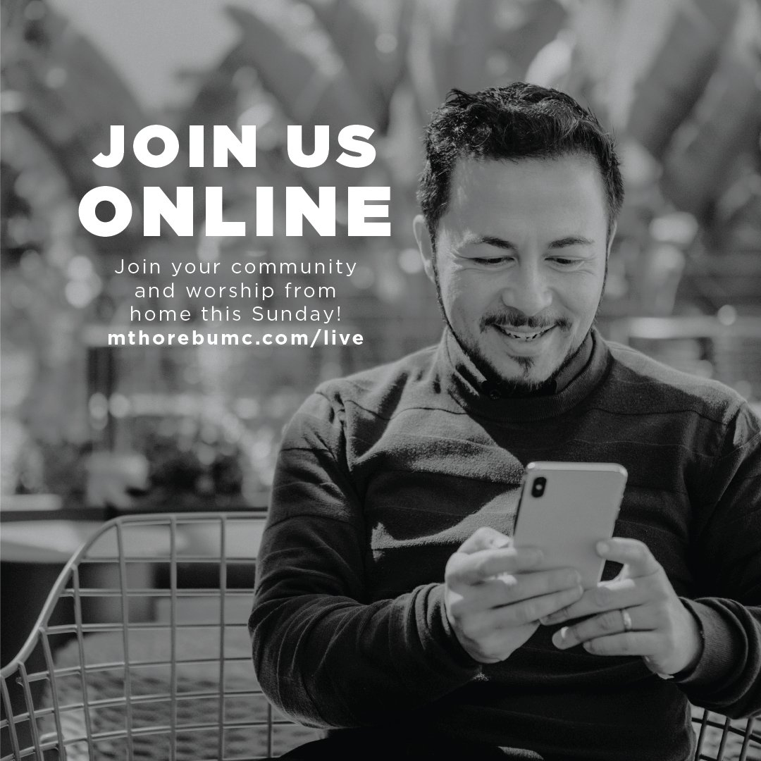 MtHorebChurchSC's tweet photo. Just like last week, we're livestreaming all four services online this Sunday at 9 &amp; 10:45AM. Stay safe, everyone!

You can join us online by visiting:
https://t.co/dvloS9SZvR
https://t.co/T7ffkqbsgT
https://t.co/wxZBftlWHu
or using the official Mt. Horeb app https://t.co/U4aTaaHARr