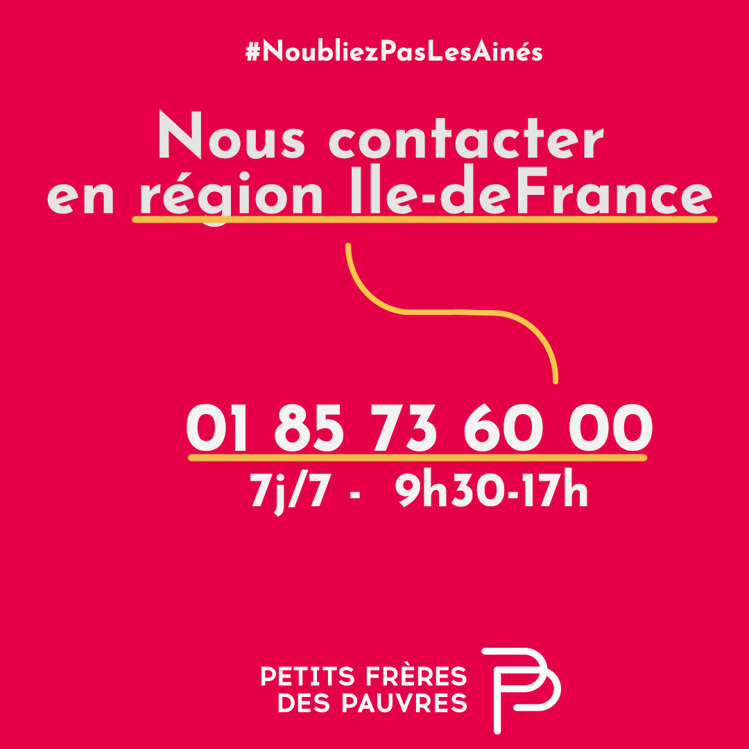 #NoubliezPasLesAinés

En Ile-de-Fr, vous 
✔️  êtes un partenaire social ou médico-social
✔️ une entreprise de proximité qui souhaite nous soutenir
✔️ souhaitez signaler une personne âgée en difficulté

Contactez-nous 👇