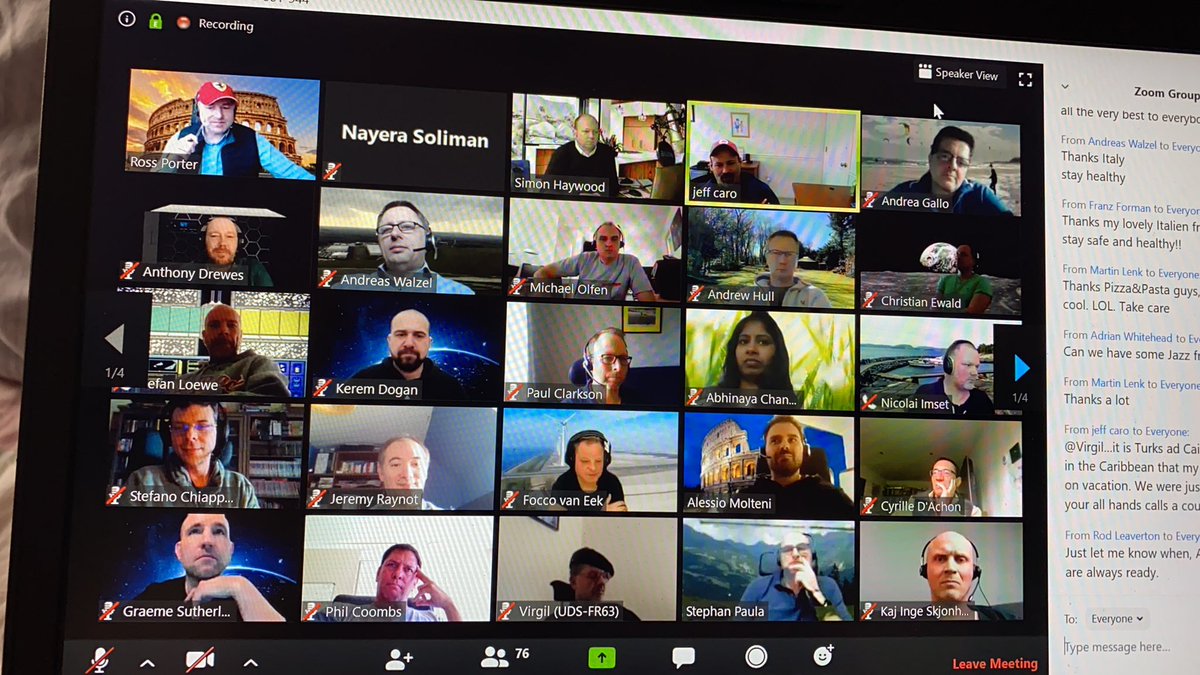 UDS presales team “Social lunch &amp; learn” call 
What a creative idea 💡
Thank you <a href="/RossAPorter/">Ross Porter</a> for initiating it 🙏