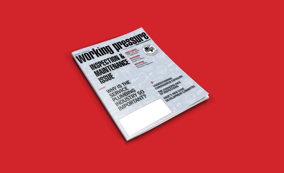 March 2020 issue of Working Pressure out now! This issue includes articles about service plumbing, personnel standards for inspection and maintenance, cross-connection control inspections, important COVID-19 information, and more. Stay safe out there! workingpressuremag.com/current/