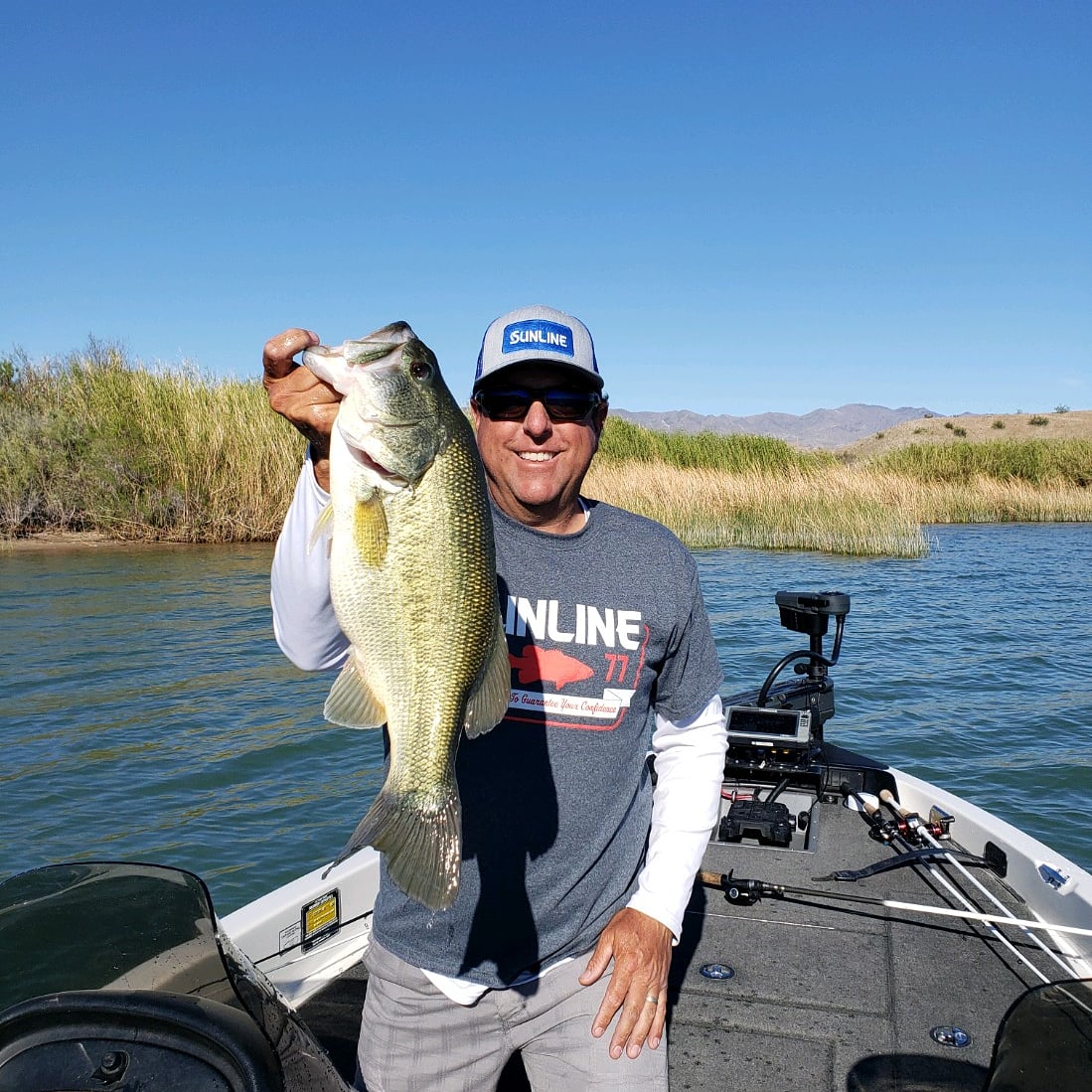 The big ones are still biting on Lake Havasu. Snuck out for a little while yesterday and wrangled up this one! Hope everyone is staying  as productive as possible and positive during these uncertain times.