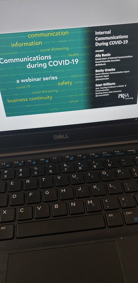 MicheleMullen's tweet photo. I'm ready! #prsawebinars https://t.co/aewhVdfh9p
