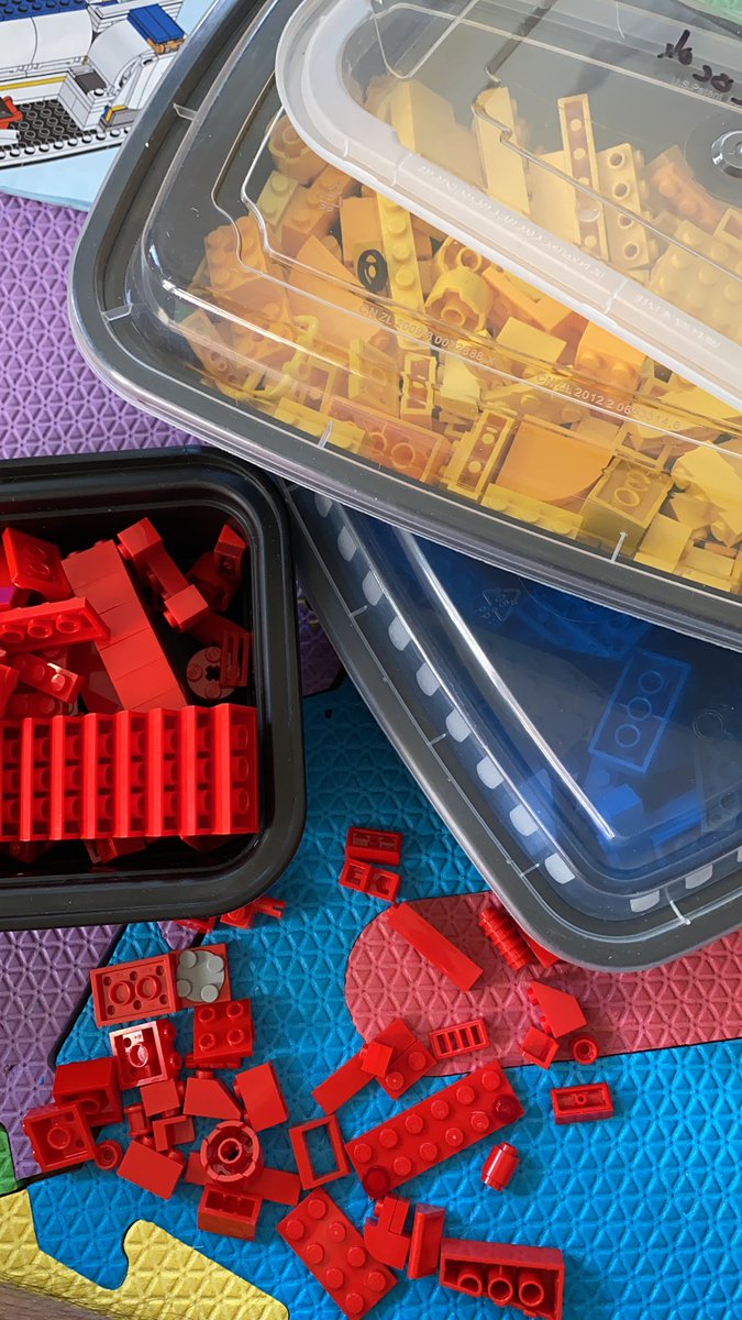 One thing I recommend for those with young kids: sort your legos by color and you can build a lot more cool stuff

Kaizen manufacturing process, at home in the time of coronavirus