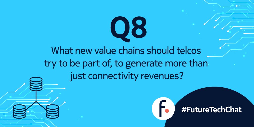 MyTechMusings's tweet photo. #FutureTechChat - Q8 - What new value chains should telcos try to be part of, to generate more than just connectivity revenues? https://t.co/CaatpKyO3x