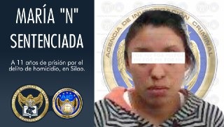 FGEGUANAJUATO's tweet photo. #FGEINforma María Guadalupe “N” es sentenciada a 11 años en prisión por el delito de homicidio #Silao https://t.co/f7Yw8tjtp5