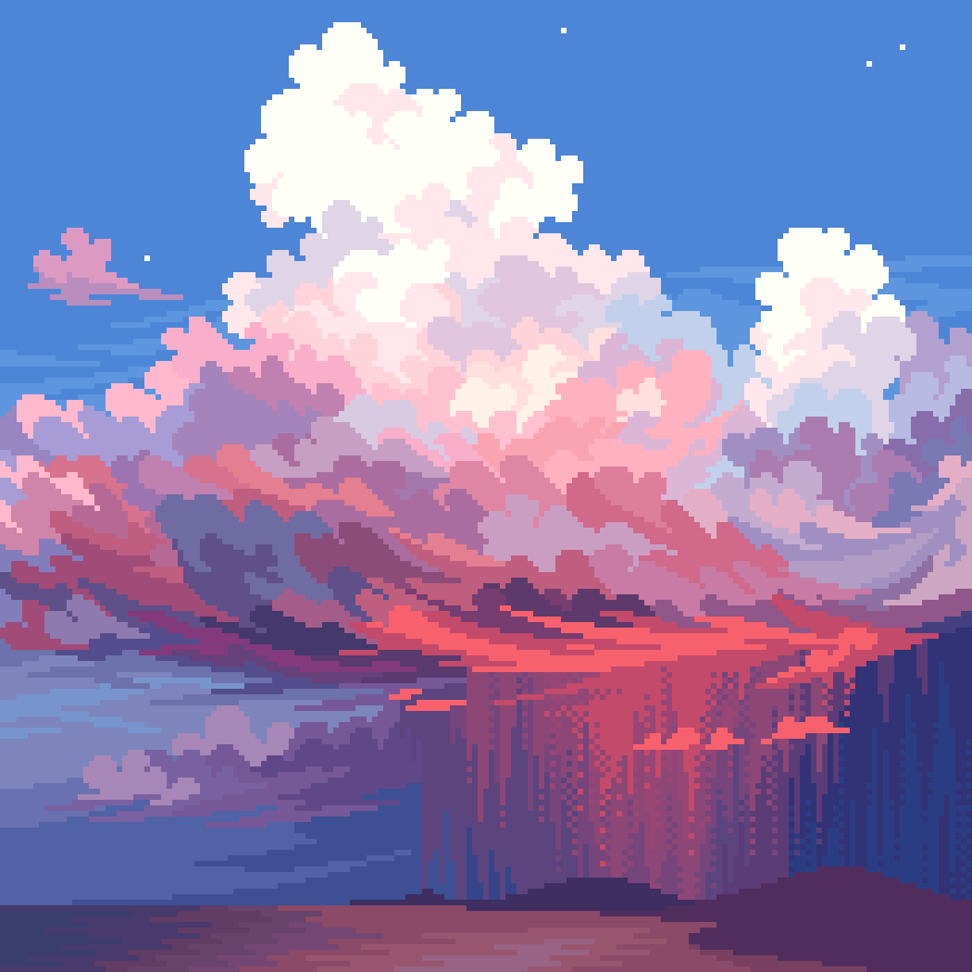 16pxl's tweet photo. summertime vibes #pixelart https://t.co/Oc9w2YCYSt