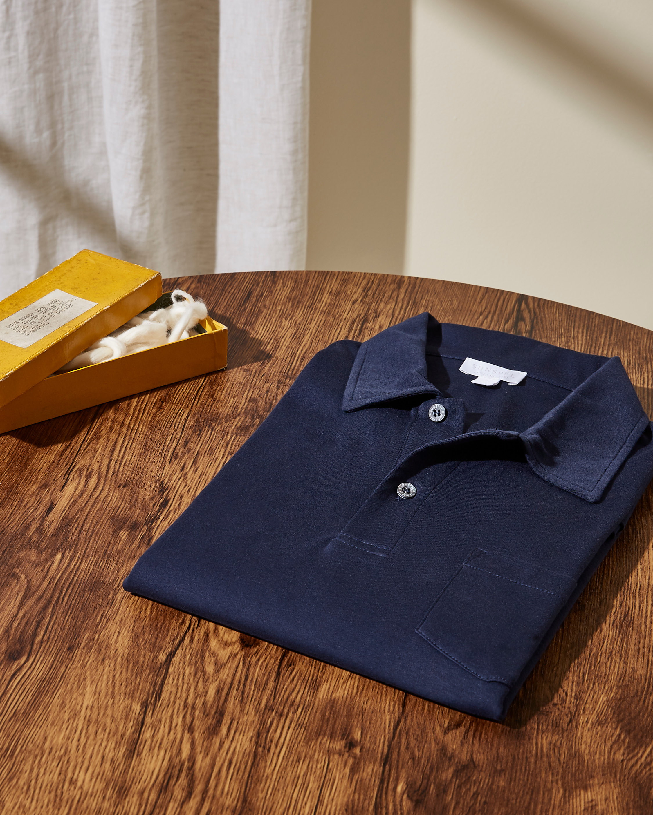 Sunspel on X The Riviera Polo Shirt famously worn by Daniel Craig as James Bond is a modern classic. Now for the first time it is available in Sea Island Cotton