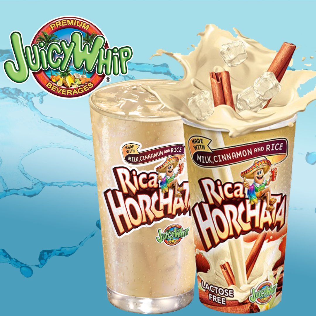 JuicyWhip's tweet photo. Rica Horchata - an instant classic. Grab a fountain beverage of this flavor today!
#JuicyWhip #LaVerne #HispanicBeverages #HispanicDrinks #AguasFrescas #JuicyWhipBeverages #BeverageDistributor https://t.co/AWjVcauGGA