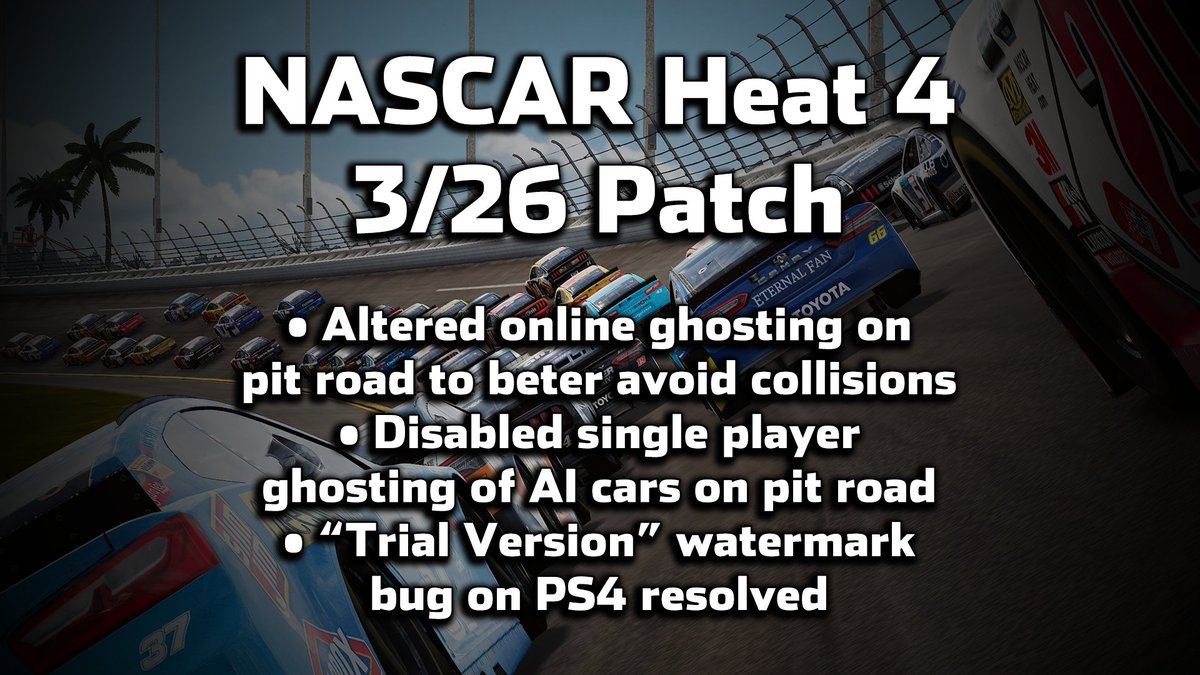 NASCAR Heat tweet media
