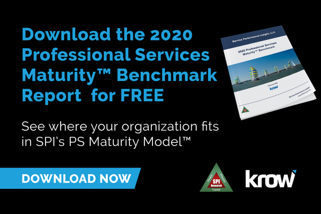 Download the 2020 Professional Services Maturity Benchmark Report for FREE.   ow.ly/ClT150yWHgr