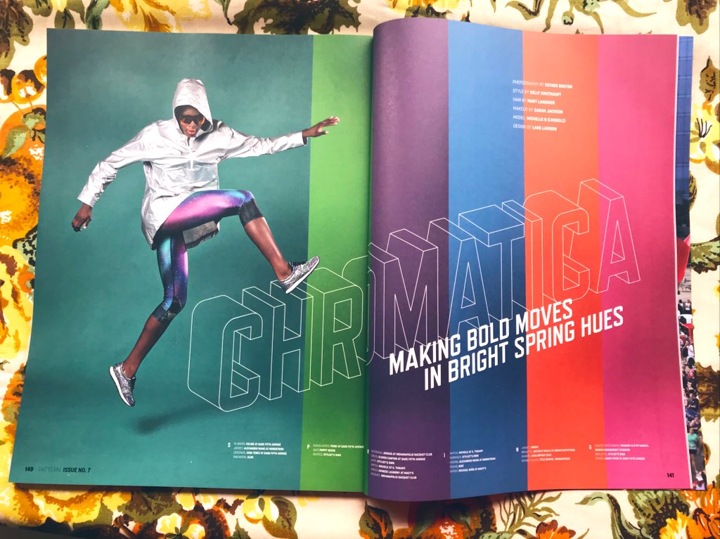 PatternIndy's tweet image. Some may say we predicted @ladygaga’s #Chromatica album name back in #patternmagazine #vol7 in 2015 🤷🏼‍♀️