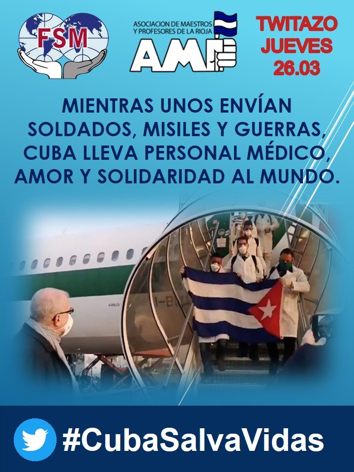 fabitatwt's tweet photo. #CubaSalvaVidas
@amplarioja 
@beatrizkabre 
@KeloDeLeonardi https://t.co/z9ErufpdT9