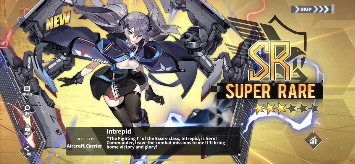 prodegyxtinct's tweet photo. He’ll yeah! Azur Lane has blessed me today! Got every single SSR and all the construction pulls in only 3 build 10 pulls. May Azur Lane bless you commanders #AzurLane #AzurLane_anime #AzurLanetheAnimation ＃アズールレーン #アズレンアニメ #anime https://t.co/ffJgPX10Ql
