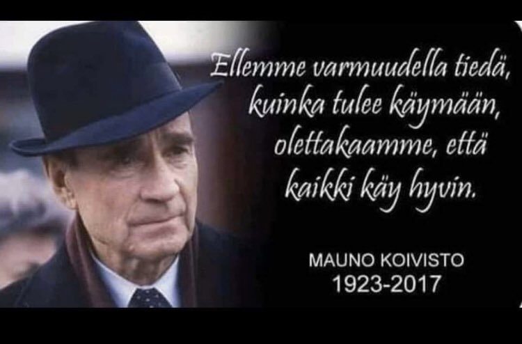 Vanha, mutta hyvä. Siis tämä ajatus.