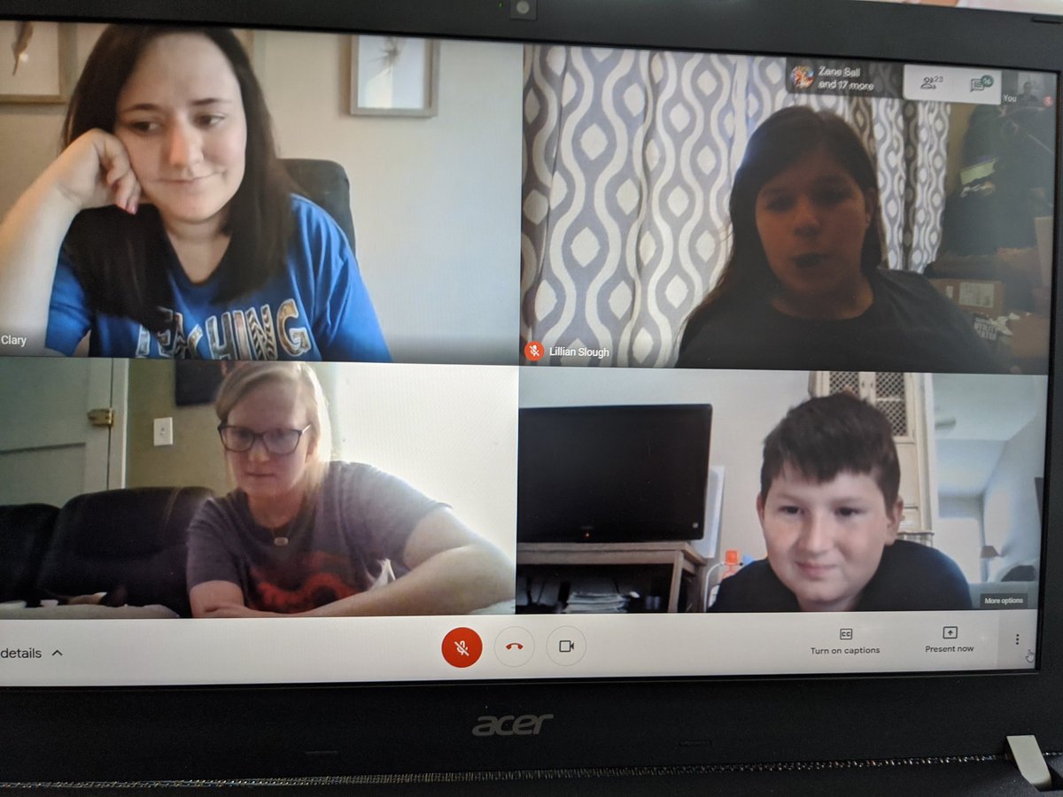 STEAM_MS's tweet photo. Fun session with our pets! #steamlive #steamlearnsathome https://t.co/kBhlfhBvDf