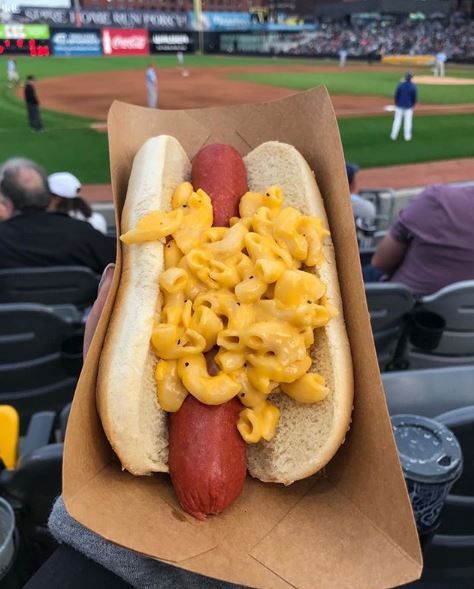 fanfoodondemand's tweet photo. Matchup #2: The mini helmet ice cream from NBT Bank Stadium vs. the mac &amp; cheese hot dog from @CHSFieldStPaul 

VOTE IN THREAD BELOW
(📸: @cnyfryguy &amp; @girlmeatsburger on Instagram) https://t.co/Rj5ZaeWNqb