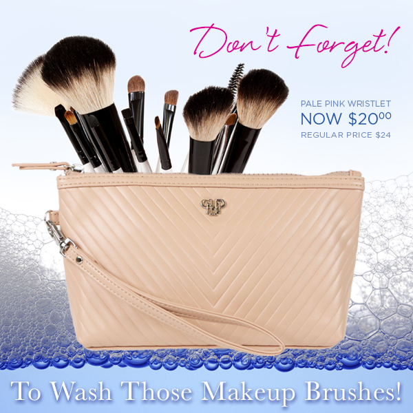PurseN's tweet photo. Looking for a great bag for your makeup brushes and tools? Our wristlet’s got you covered! Our Pale Pink wristlet is now only $20. Click the link below for this amazing deal while supplies last!
 
https://t.co/7OaQFwDbyd
 
#pursen #shoppursen #itspursenal #makeupcase #wristlet https://t.co/I5mzKzVOr3