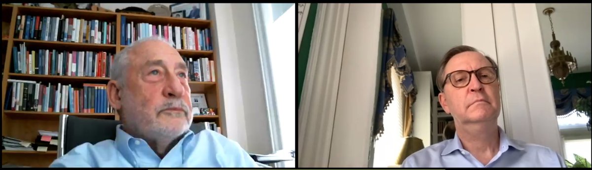 ColumbiaExecEd's tweet photo. #CBSExecEd subscribers, keep an eye on your inbox tomorrow for a recording of today's virtual town hall with @Columbia_Biz's Joseph Stiglitz and Glenn Hubbard about the impact of #coronavirus on the economy.
Not receiving our emails? You can sign up here https://t.co/2ZxOHD7cvd https://t.co/gW3SlKX2wV
