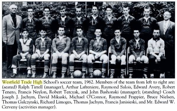 BordwineKelly's tweet photo. @CaptSandyYawn Scrolling through some memories and ran across this.  It’s a picture of my dad’s high school soccer team.  He’s the handsome man, 4 from the right in the back row. https://t.co/B2TgHcFvKW