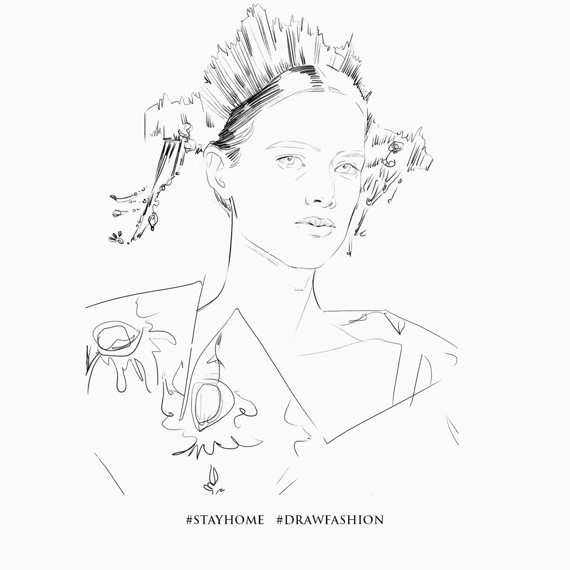 alinagrinpauka's tweet photo. Dalos ar savam skicēm - lejupielādē un krāso! #paliecmajas #drawfashion 

https://t.co/bTZC9Xcdq3 https://t.co/4Da9IbnqJY