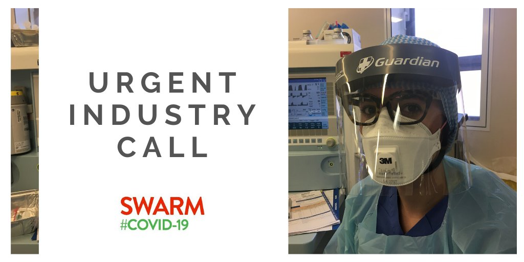 SWARMCovid19's tweet photo. #NHSWales is in urgent need of industry support due to #Covid19.

We’re asking for FFP3 masks and visors from local businesses and organisations. 

If you’re organisation has access to this equipment then please get in touch to see how you can help > https://t.co/QNFcB6R085 https://t.co/XsQOKMmb8t