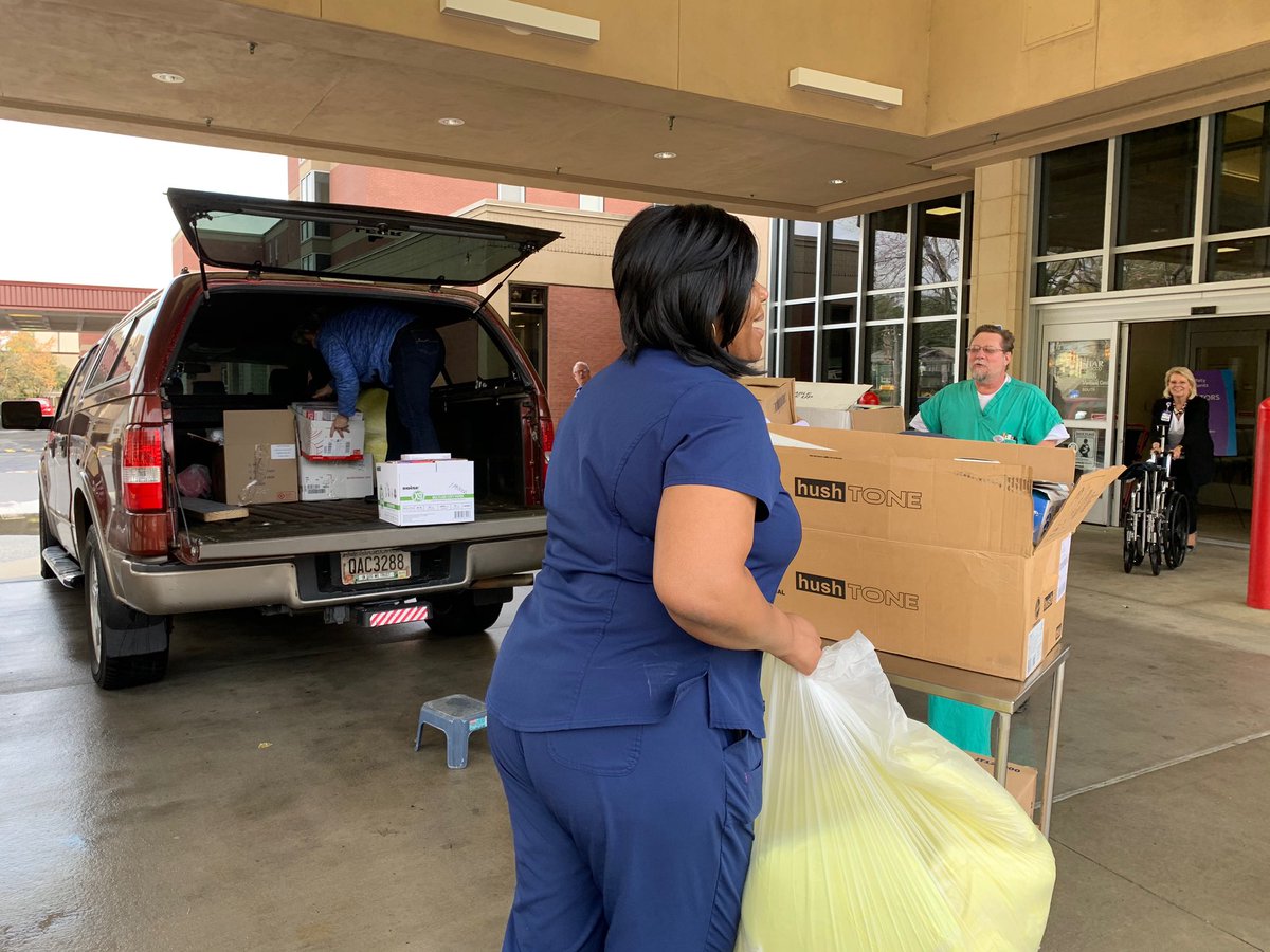 FCSCTAE's tweet photo. Shoutout to @RMS_Wildcats @LHughesNews @westlakelions @Banneker_HS @TricitiesFCS healthcare science programs for donating hundreds of PPE to @WellstarHealth Thankful to our teachers for making this happen! #fcsrising #thrivingthirty @gyimah_whitaker @erichollinhead https://t.co/iNk9wVYJa8