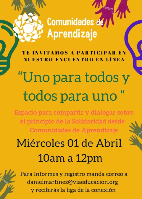 Comunidades de Aprendizaje México (@comunidadesnl) on Twitter photo 