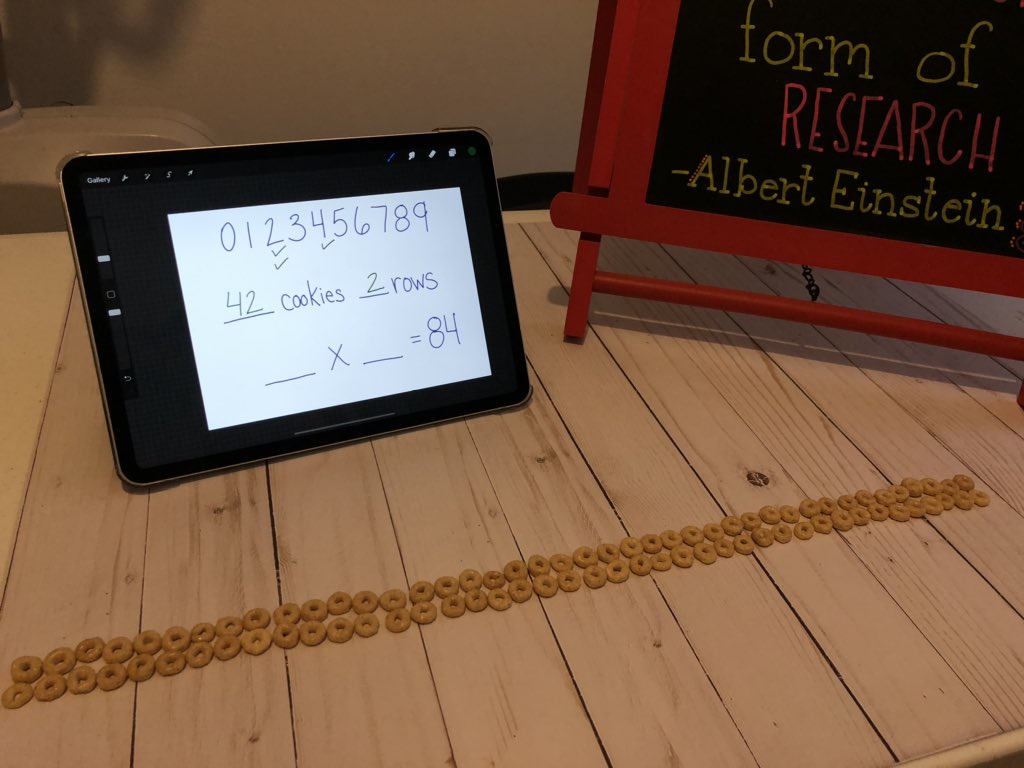 MissMath_Teach's tweet photo. Loved digging into this @openmiddle problem yesterday! #robbyk @FoxElementary @FoxFedPro @FoxC6Schools #elemmathchat #FESatHome https://t.co/CSEVS0gUZJ