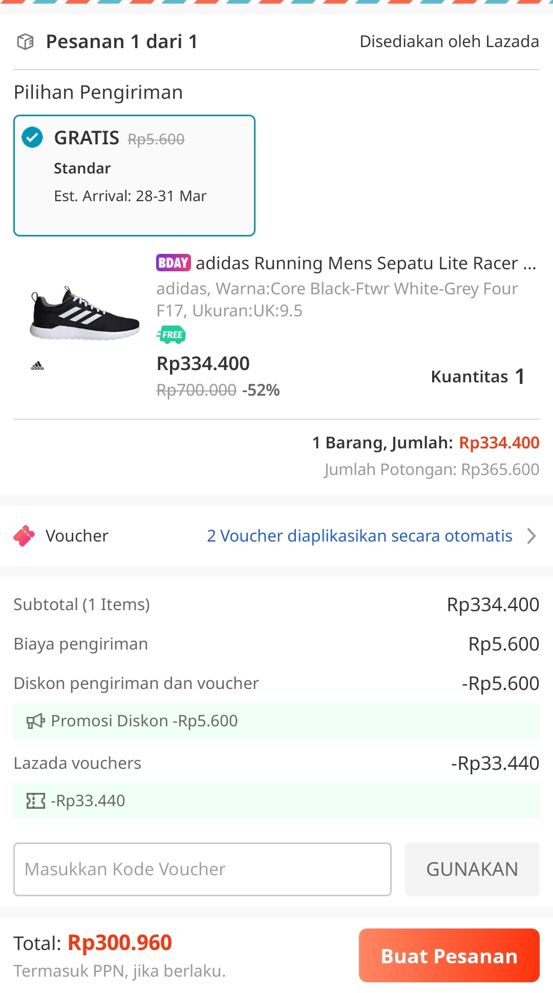 Kode voucher adidas sale
