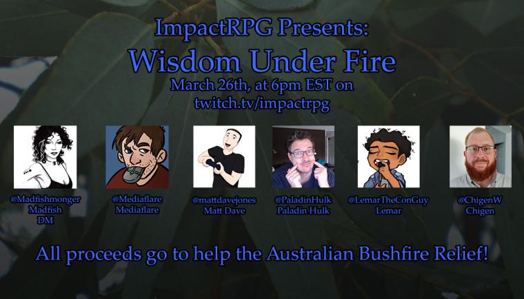 ImpactRPG's tweet photo. COME JOIN US AT 6pm EDT on https://t.co/9TDP3G1x69

We are raising funds to adopt a Koala for 1 year ($30 per year, per bear) and plant their food trees 1 tree = $15!

@madfishmonger @mediaflare @MattDaveJones @PaladinHulk @LemarTheConGuy @Chigen_Atomic

#dndstream #dnd #charity https://t.co/MNHFSQM15r