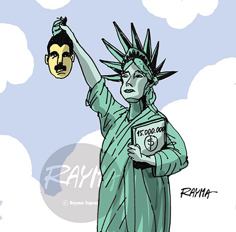 raymacaricatura's tweet image. Rayma TODAY 🇻🇪
Por una cabezan...