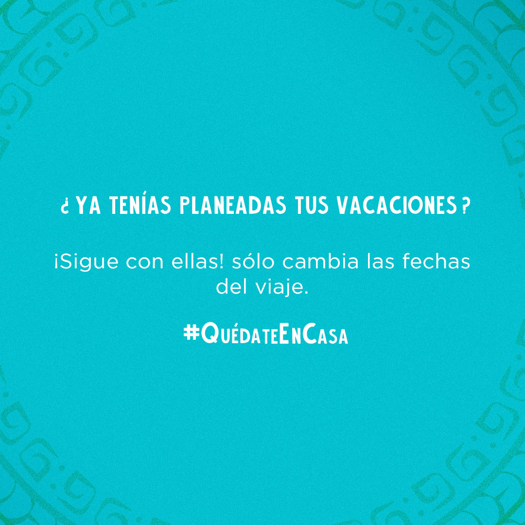 yalkutours's tweet photo. 👉Tus aventuras en la #RivieraMaya te estarán esperando cuando todo esto termine. 🤩 No canceles, sólo cambia de fecha. 😎 #QuédateEnCasa https://t.co/nNID1dVW5x