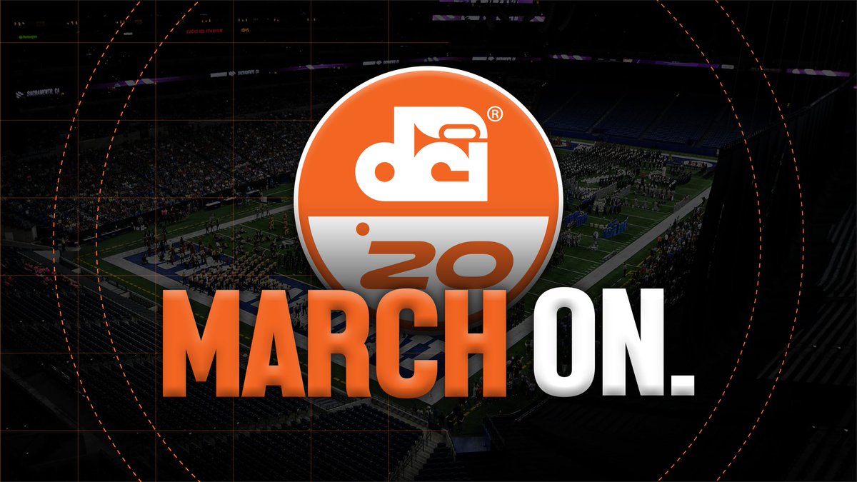 Drum corps is, and always will be, a family. We're in this together. 

#MarchOn | dci.fan/0326Update