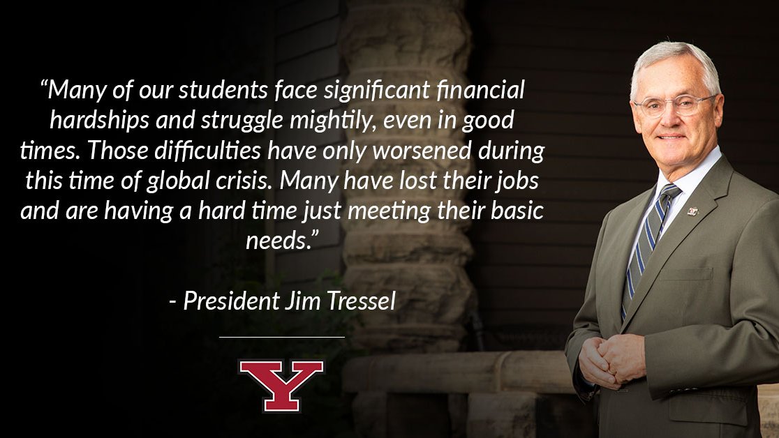 youngstownstate's tweet photo. The @YSUFoundation has launched a $50,000 campaign titled Penguin-to-Penguin to help students financially struggling during this global crisis by providing money for housing, repairs, medical bills, food, etc. To learn more, please visit https://t.co/rfYpx4lJN3 https://t.co/oZwMNmW1hO
